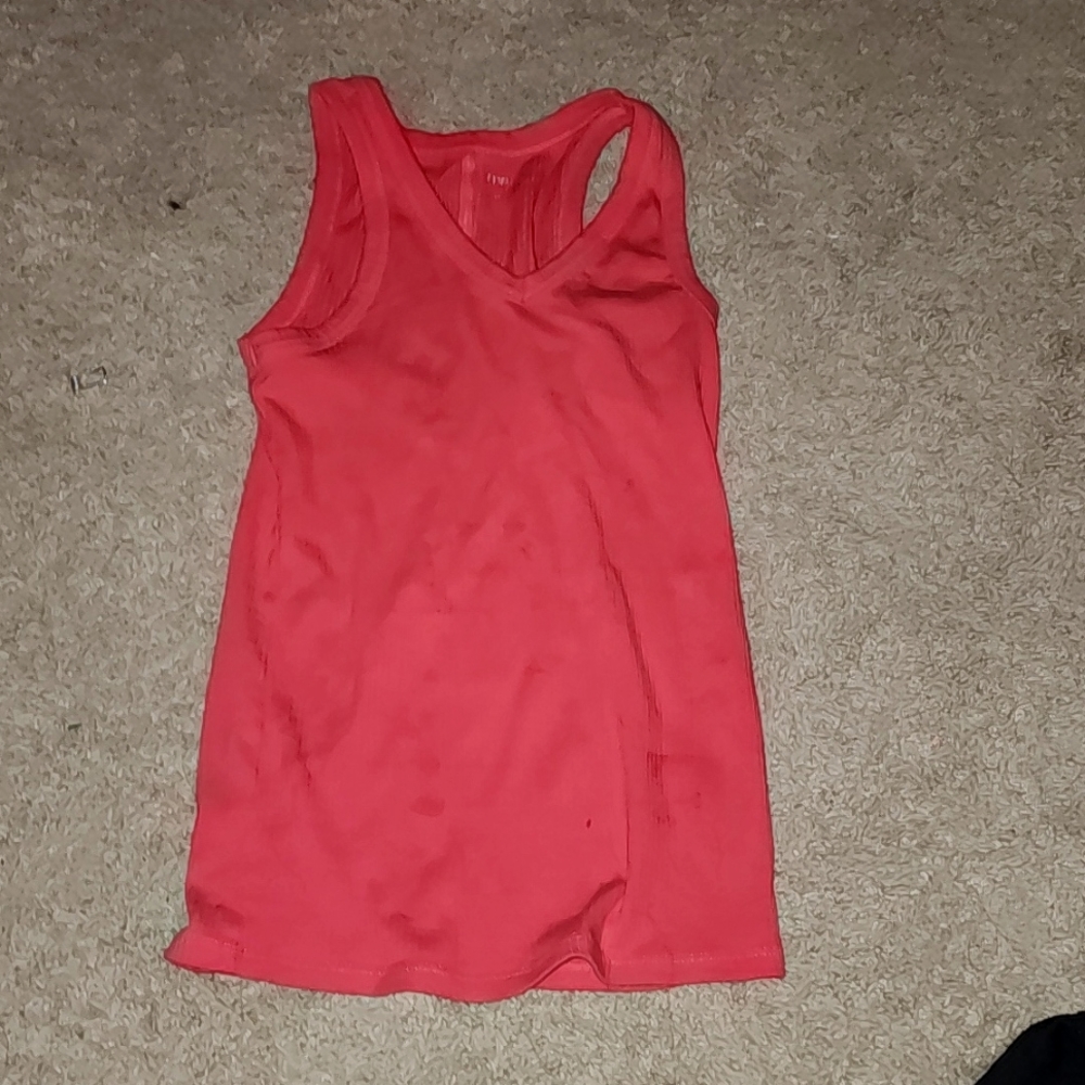 Pink tank top